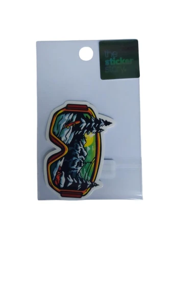 Ekstrafix Yapışkanlı Sudan Etkilenmeyen Sticker The Sticker Story Kayak Gözlüğü Tss0015 (1 Adet) ürün görseli 1