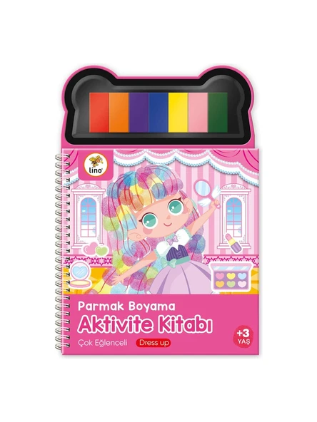Lino Parmak Boyama Aktivite Kitabı Dress Up Lp-602 ürün görseli 1