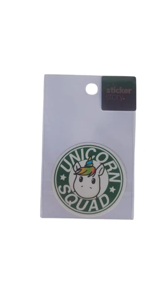 Ekstrafix Yapışkanlı Sudan Etkilenmeyen Sticker The Sticker Story Squad Tss0253 (1 Adet) ürün görseli 1