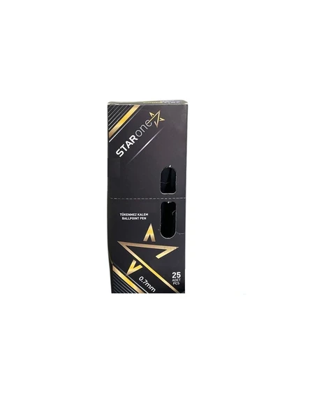 Silka Linc Starone Tükenmez Kalem 0,7 Mm Siyah (25 Li Paket) ürün görseli 1