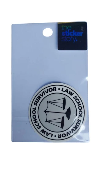 Ekstrafix Yapışkanlı Sudan Etkilenmeyen Sticker The Sticker Story Law Scholl Tss0207 (1 Adet) ürün görseli 1