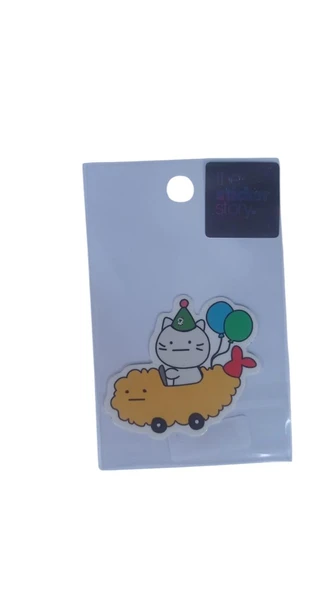 Ekstrafix Yapışkanlı Sudan Etkilenmeyen Sticker The Sticker Story Kedi Tss0116 (1 Adet) ürün görseli 1