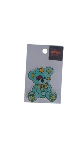 Ekstrafix Yapışkanlı Sudan Etkilenmeyen Sticker The Sticker Story Ayıcık Tss0264 (1 Adet) ürün görseli 1