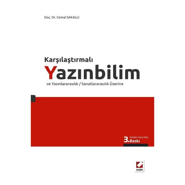 Karşılaştırmalı Yazınbilim ve Yazınlararasılık (3.Baskı) Cemal Sakalli 2 2014/01 ürün görseli 1