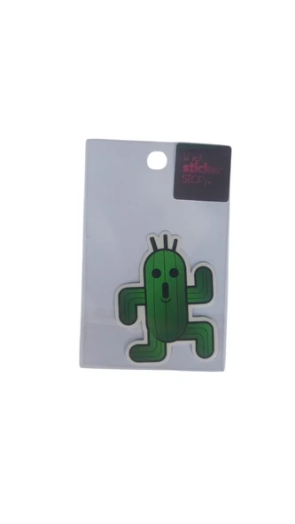 Ekstrafix Yapışkanlı Sudan Etkilenmeyen Sticker The Sticker Story Kaktüs Tss0103 (1 Adet) ürün görseli 1