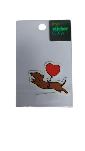 Ekstrafix Yapışkanlı Sudan Etkilenmeyen Sticker The Sticker Story Köpek Tss0228 (1 Adet) ürün görseli 1