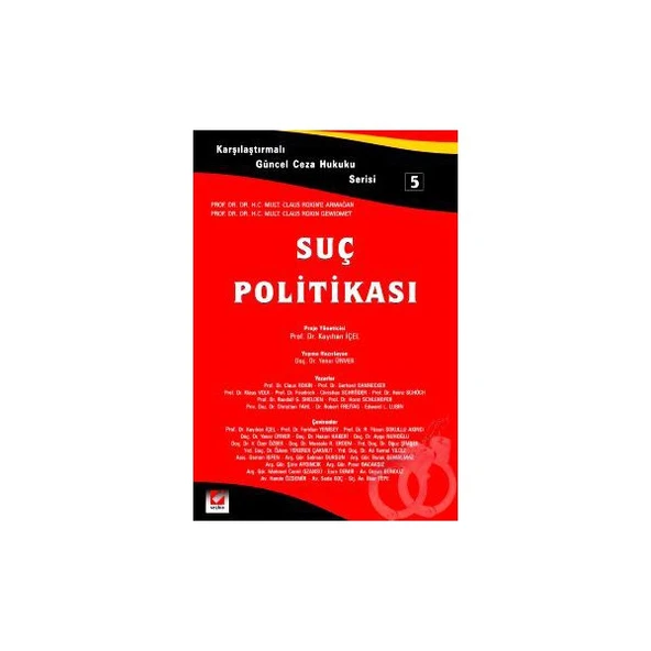 Suç Politikası Yener Ünver 2006/01 ürün görseli 1