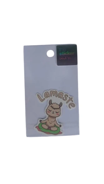 Ekstrafix Yapışkanlı Sudan Etkilenmeyen Sticker The Sticker Story Lamaste Tss0204 (1 Adet) ürün görseli 1
