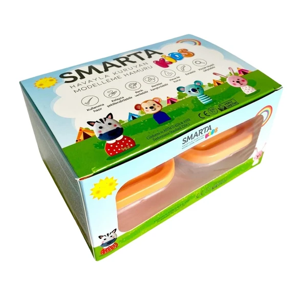 Smarta Kids Modelleme Hamuru Okul Seti (4 Lü Display) Bkms 70 Gram ürün görseli 1