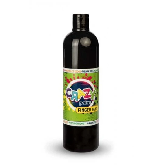 Crazy Finger Paint Parmak Boyası Siyah 460 Gram ürün görseli 1