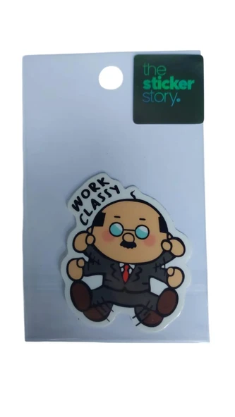Ekstrafix Yapışkanlı Sudan Etkilenmeyen Sticker The Sticker Story Work Classy Tss0130 (1 Adet) ürün görseli 1