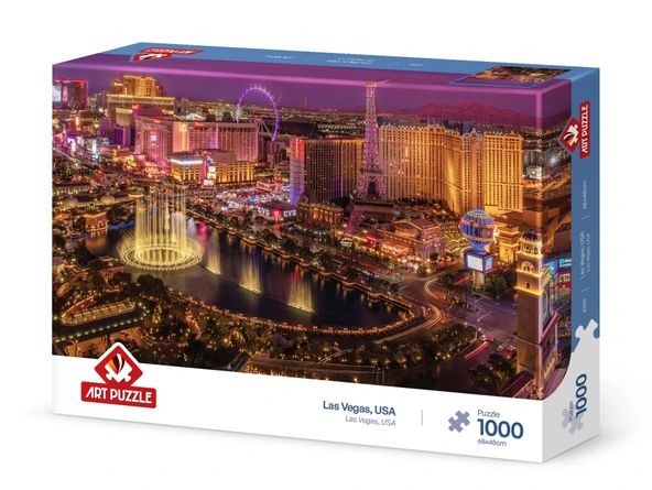 Art Puzzle 1000 Parça Puzzle Las Vegas,Usa 41011 ürün görseli 1