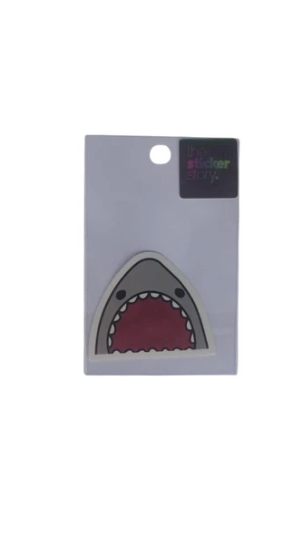 Ekstrafix Yapışkanlı Sudan Etkilenmeyen Sticker The Sticker Story Köpek Balığı Tss0162 (1 Adet) ürün görseli 1