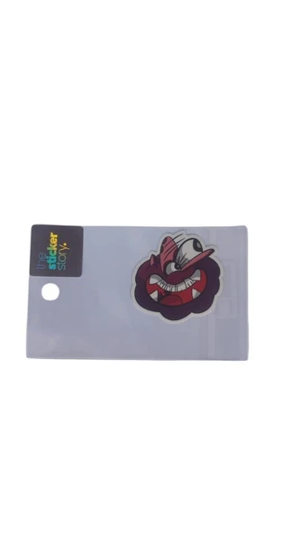 Ekstrafix Yapışkanlı Sudan Etkilenmeyen Sticker The Sticker Story Canavar Tss0055 (1 Adet) ürün görseli 1
