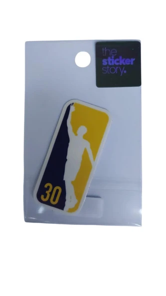 Ekstrafix Yapışkanlı Sudan Etkilenmeyen Sticker The Sticker Story Basketçi Tss0227 (1 Adet) ürün görseli 1