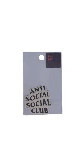Ekstrafix Yapışkanlı Sudan Etkilenmeyen Sticker The Sticker Story Anti Social Tss0140 (1 Adet) ürün görseli 1
