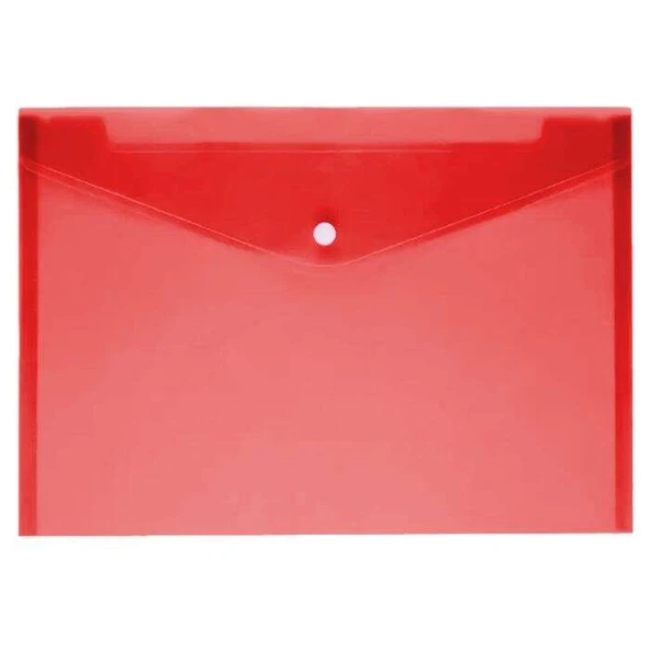 Mas A4 Çıtçıtlı Evrak Dosyası Kırmızı 1577 (12 Li Paket) ürün görseli 1