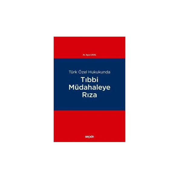 Tıbbi Müdahaleye Rıza Ayça Çakal 2018/04 ürün görseli 1