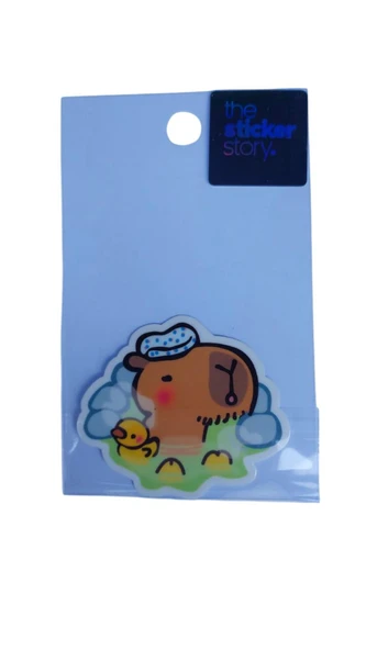 Ekstrafix Yapışkanlı Sudan Etkilenmeyen Sticker The Sticker Story Deve Tss0048 (1 Adet) ürün görseli 1