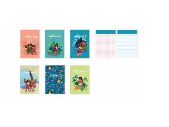 Keskin Color Moana A7 Mini Boy İkili Bloknot Not Defteri (36 Lı Paket) ürün görseli 1