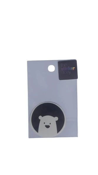 Ekstrafix Yapışkanlı Sudan Etkilenmeyen Sticker The Sticker Story Kutup Ayısı Tss0232 (1 Adet) ürün görseli 1