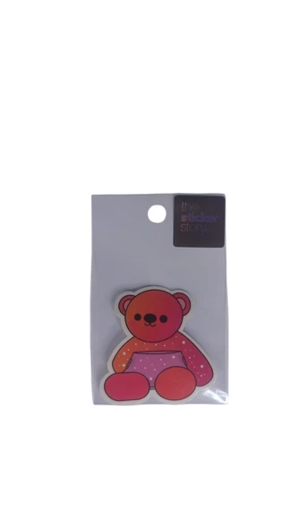 Ekstrafix Yapışkanlı Sudan Etkilenmeyen Sticker The Sticker Story Ayıcık Tss0073 (1 Adet) ürün görseli 1