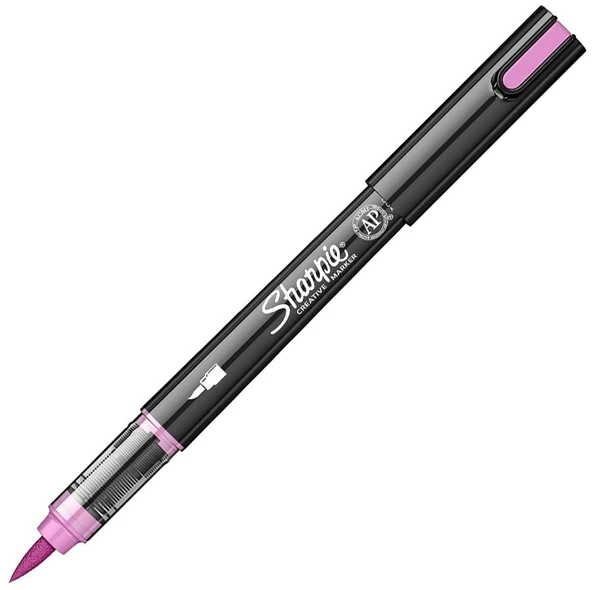 Sharpie Akrilik Markör Kalem Fırça Uç Açık Pembe Sh-2218067 ürün görseli 1