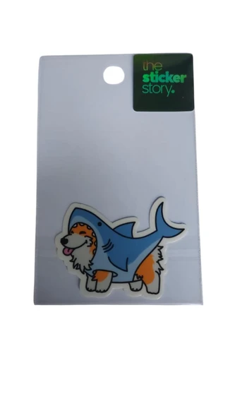 Ekstrafix Yapışkanlı Sudan Etkilenmeyen Sticker The Sticker Story Köpek Balığı Tss0172 (1 Adet) ürün görseli 1