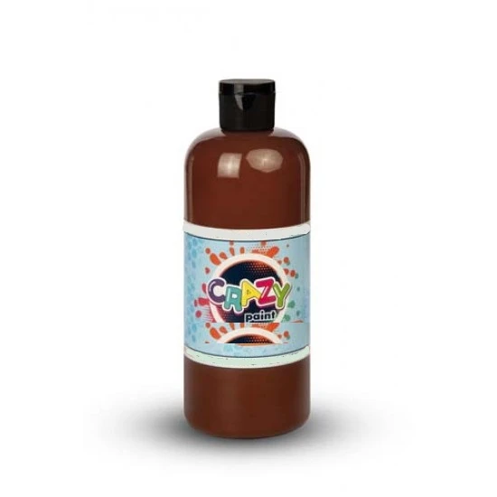 Crazy Akrilik Boya Kahverengi 550 Gram 550-15347 ürün görseli 1
