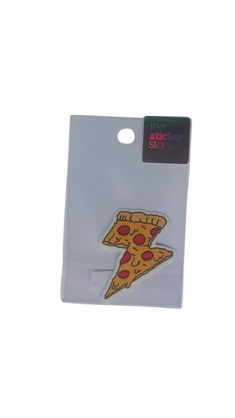 Ekstrafix Yapışkanlı Sudan Etkilenmeyen Sticker The Sticker Story Pizza Dilimi Tss0231 (1 Adet) ürün görseli 1