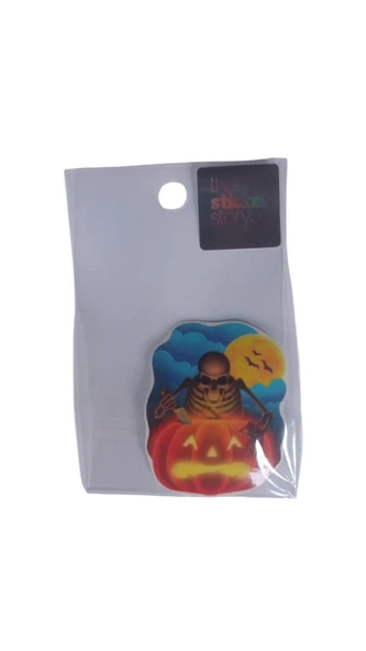 Ekstrafix Yapışkanlı Sudan Etkilenmeyen Sticker The Sticker Story Bal Kabağı Tss0056 (1 Adet) ürün görseli 1