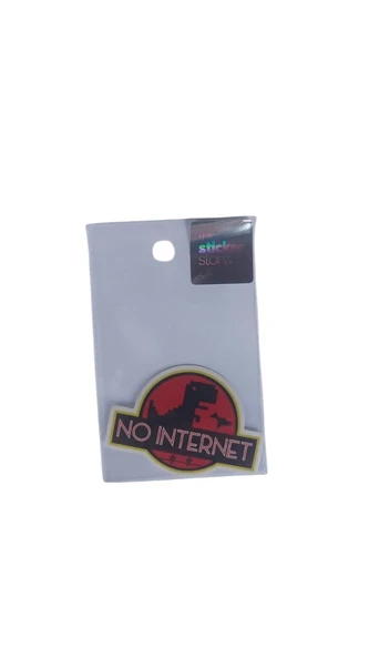 Ekstrafix Yapışkanlı Sudan Etkilenmeyen Sticker The Sticker Story No Internet Tss0262 (1 Adet) ürün görseli 1