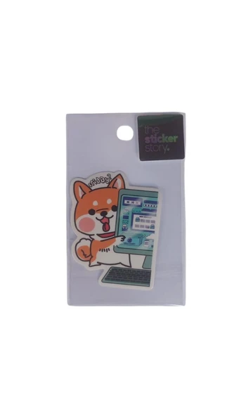 Ekstrafix Yapışkanlı Sudan Etkilenmeyen Sticker The Sticker Story Kedi Tss0101 (1 Adet) ürün görseli 1