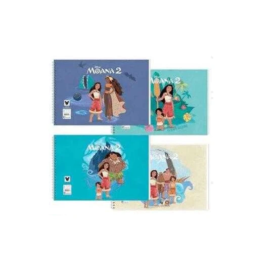 Keskin Color Moana Spiralli Resim Defteri 17X25 15 Yaprak 300115-17 (Karışık Renk 1 Adet) ürün görseli 1