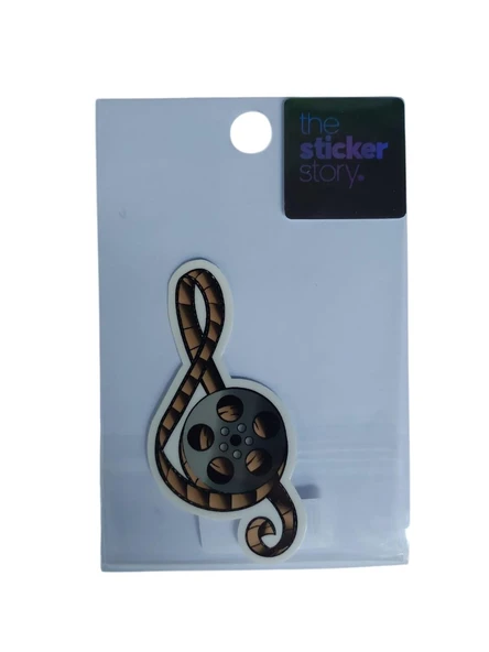 Ekstrafix Yapışkanlı Sudan Etkilenmeyen Sticker The Sticker Story Sol Anahtarı Tss0092 (1 Adet) ürün görseli 1