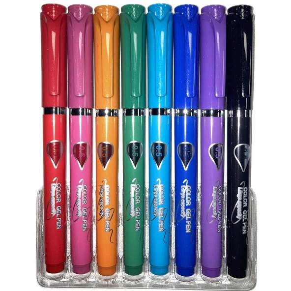 Bafix Jel Tükenmez Kalem Chosch 8 Renk Cs-G272-8 ürün görseli 1