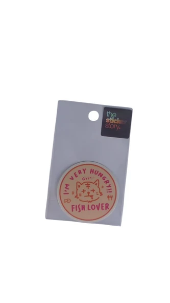 Ekstrafix Yapışkanlı Sudan Etkilenmeyen Sticker The Sticker Story Fish Lover Tss0003 (1 Adet) ürün görseli 1