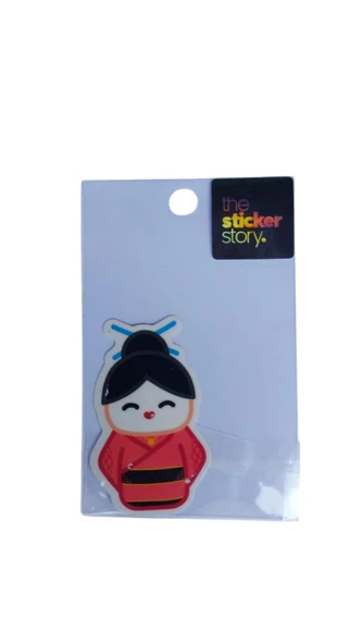 Ekstrafix Yapışkanlı Sudan Etkilenmeyen Sticker The Sticker Story Japon Tss0021 (1 Adet) ürün görseli 1