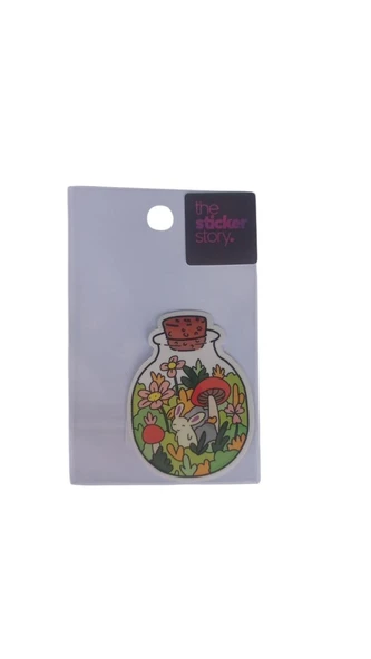 Ekstrafix Yapışkanlı Sudan Etkilenmeyen Sticker The Sticker Story Orman Tss0180 (1 Adet) ürün görseli 1