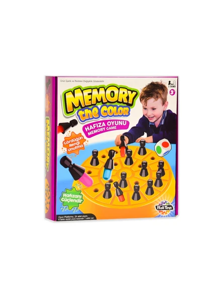 Moli Toys Hafıza Oyunu Memory Color Kutu Oyunu Ml-3005 ürün görseli 1