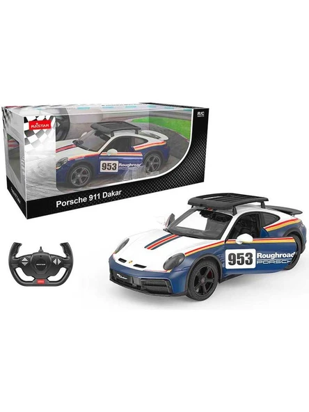 Sunman Oyuncak Uzaktan Kumandalı Araba 1/14 Porsche 911 Dakar Performance F/F 2.4Ghz. ürün görseli 1