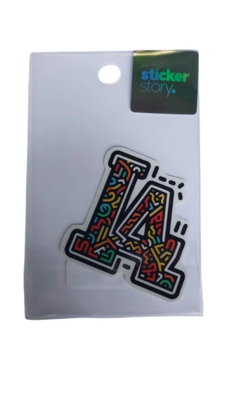 Ekstrafix Yapışkanlı Sudan Etkilenmeyen Sticker The Sticker Story Lal Tss0149 (1 Adet) ürün görseli 1