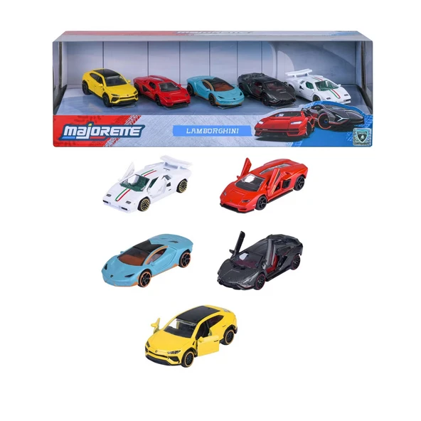 Majorette Oyuncak Lamborghini 5'li Araba Seti Giftpack ürün görseli 1