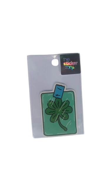 Ekstrafix Yapışkanlı Sudan Etkilenmeyen Sticker The Sticker Story Yeşil Tss0258 (1 Adet) ürün görseli 1