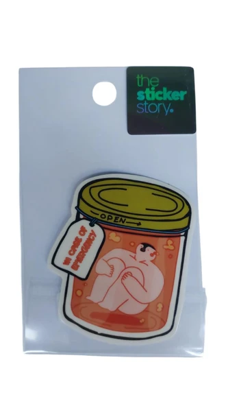Ekstrafix Yapışkanlı Sudan Etkilenmeyen Sticker The Sticker Story In Case Of Emergency Tss0107 (1 Adet) ürün görseli 1