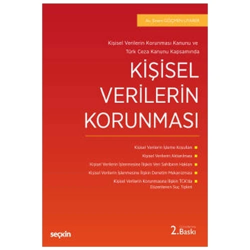 Kişisel Verilerin Korunmasi (2.Baskı) Sinem Göçmen Uyarer 1 2020/09 ürün görseli 1