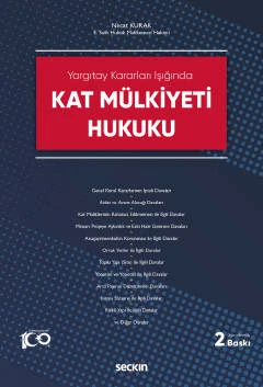 Kat Mülkiyeti Hukuku Necat Kurak 2. Baskı, Eylül 2023 ürün görseli 1