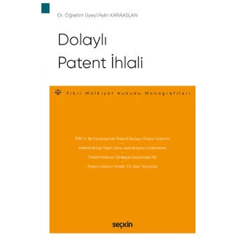 Dolaylı Patent İhlali Pelin Karaaslan 2021/05 ürün görseli 1