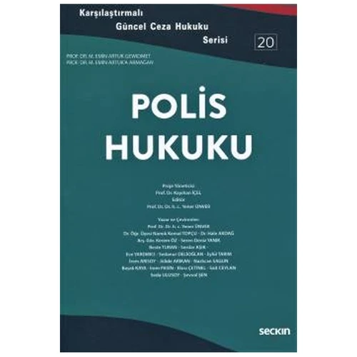 Polis Hukuku Yener Ünver 92 2020/09 ürün görseli 1
