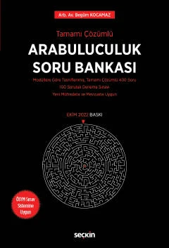 Tamamı Çözümlü Arabuluculuk Soru Bankası Begüm Kocamaz Ekim 2022 / 1. Baskı ürün görseli 1